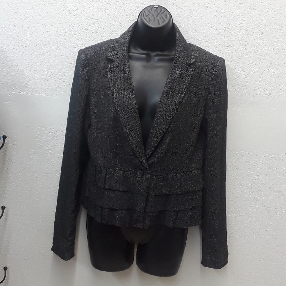 Ann Talyor Loft black and white blazer